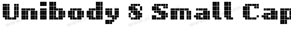 Unibody 8 Small Caps字体转换